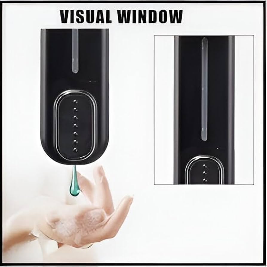EcoPress Soap Dispenser – Manual & Wall-Mounted