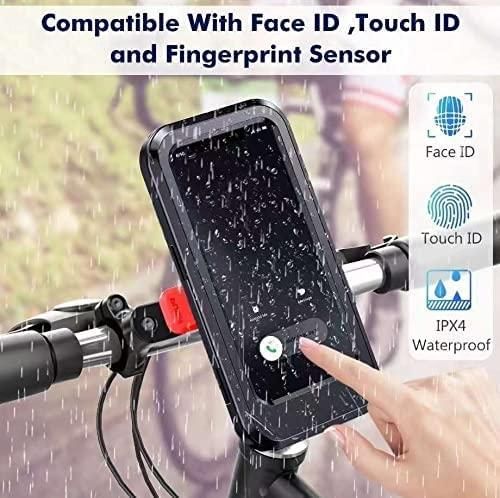 GlideGrip 360° – Ultimate Waterproof Rotating Bike Phone Mount for All Smartphones