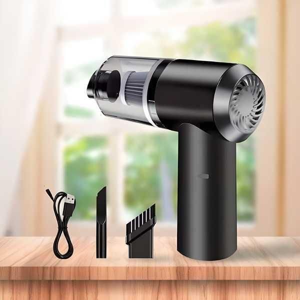 CleanMate – 2-in-1 Wireless Vacuum & Air Duster for Home & Car