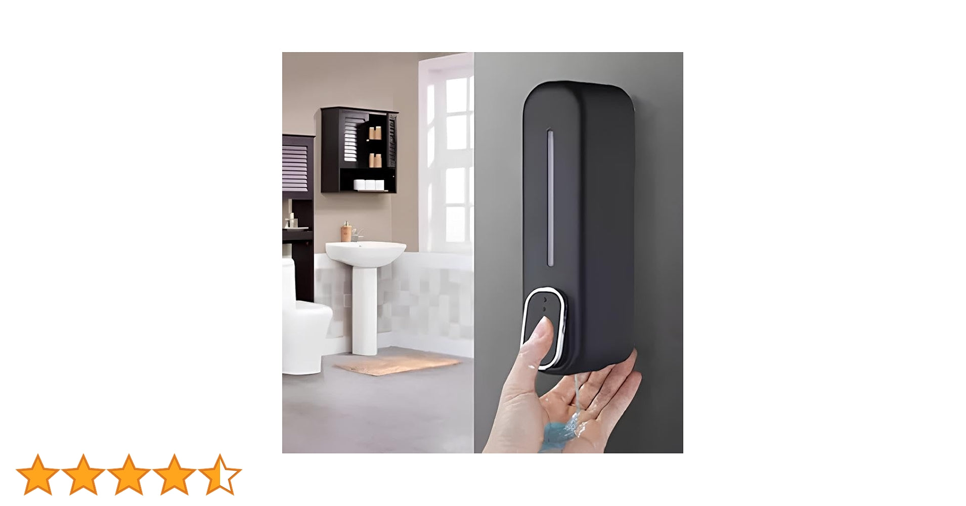 EcoPress Soap Dispenser – Manual & Wall-Mounted