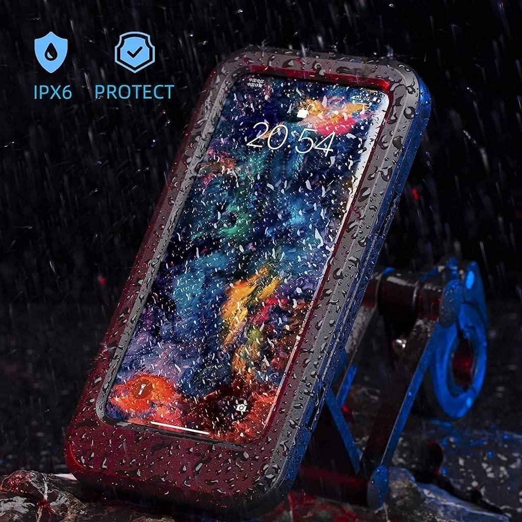 GlideGrip 360° – Ultimate Waterproof Rotating Bike Phone Mount for All Smartphones