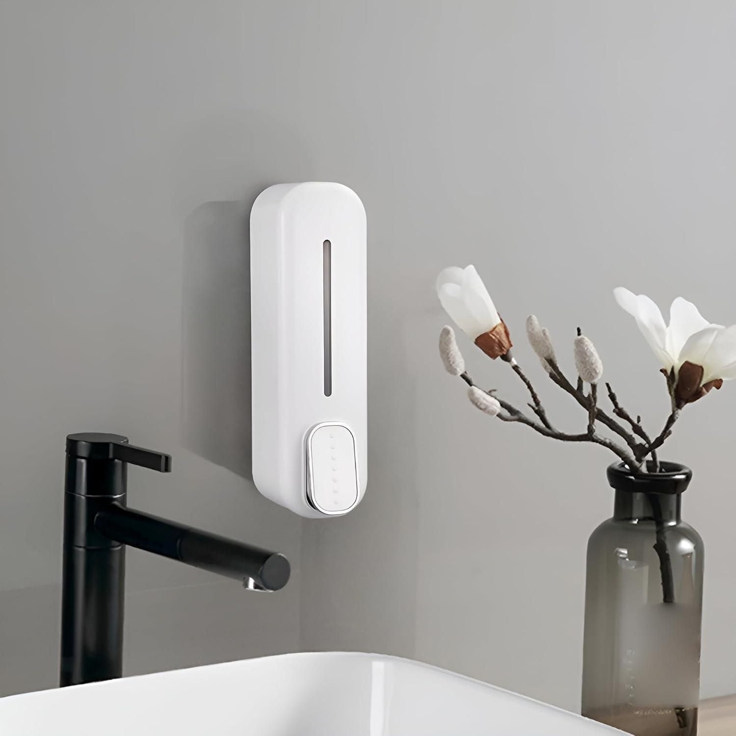 EcoPress Soap Dispenser – Manual & Wall-Mounted